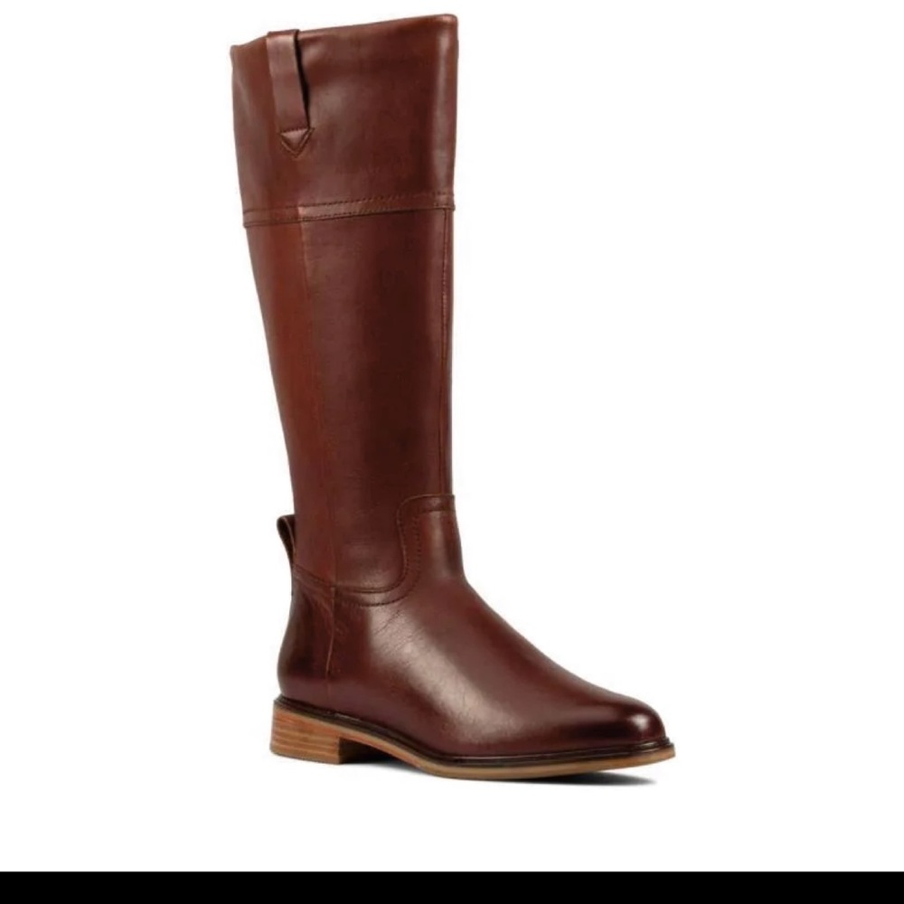 CLARKS Boots 8.5 Clarkdale Hi Brown